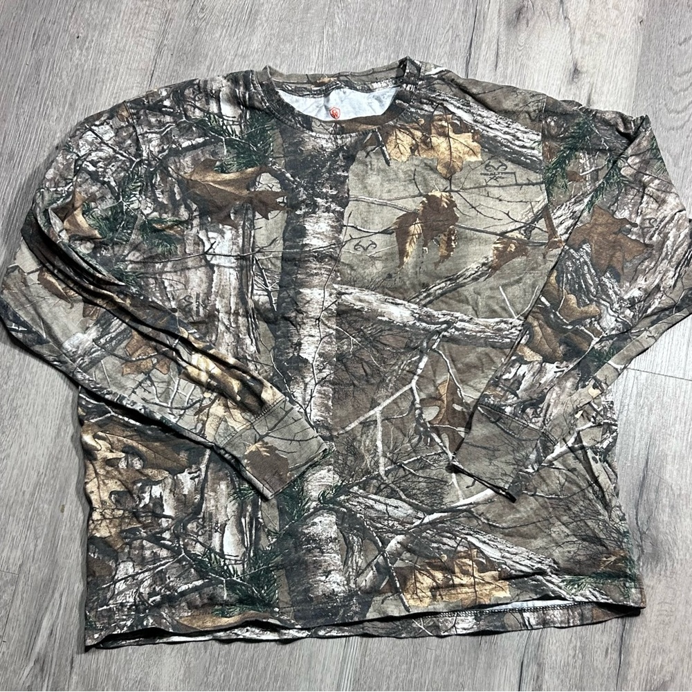 X2 Game Winner Camo Long Sleeve Shirts size large